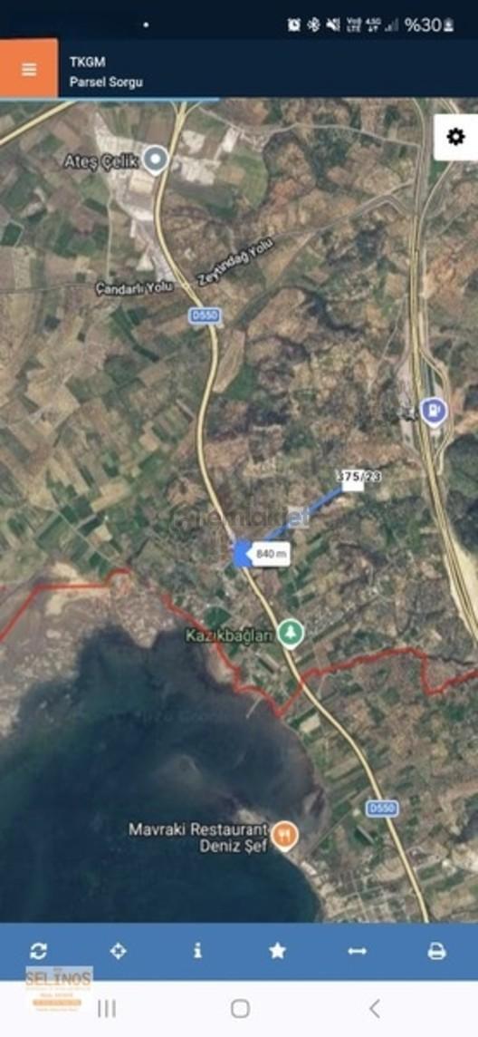 Bergama Zeytindağ'da Müstakil Tapulu 1617 M2 Zeytinlik 2