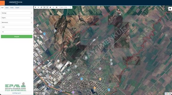 Ergene Marmaracık Mh. 16.441 M² | 98 Mt Resmi Yol Cepheli Tarla 1