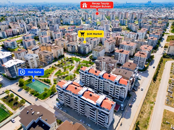 Yunuseli Güneştepede Eşyalı Barbekülü Teraslı Lüks Dubleks 1