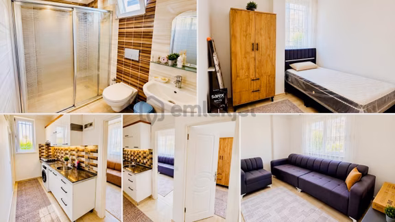 Kültür'de Tek Tapu 2 Daire Full Eşyalı İki Adaet 2+0 1