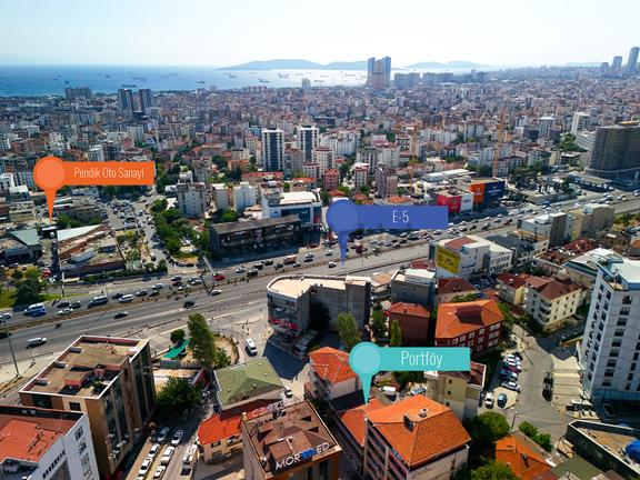 Pendik'te 411 M² Dörtyol'a Yakın Komple Satılık Ticari Bina 1