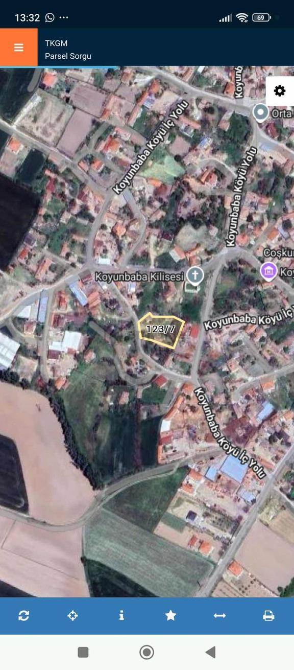 Kırklareli Merkez Koyunbaba Köyü'nde 370 Metre² Yatırımlık Arsa 2