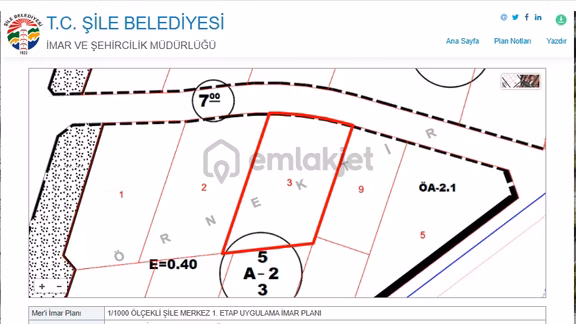 Yetiş Al Dan Balibeyde 700m2 %40 Villa Konut İmarlı Satılık Arsa 2