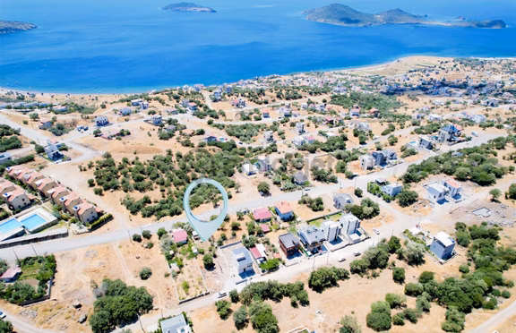 Ege'nin İncisi Çandarlı Da 15/30 İmarlı Deniz Manzaralı Arsa 2