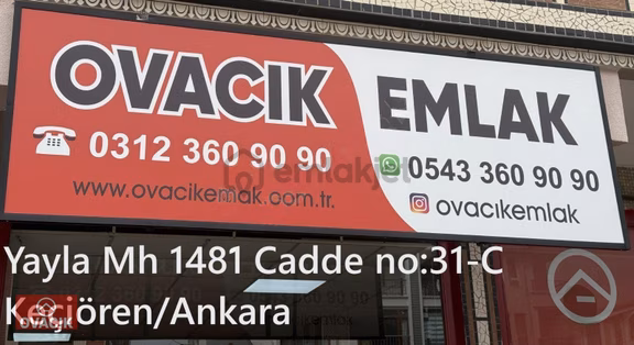 Keçiören Ovacık Da Site İçerisinde Cadde Üzerinde Sıfır Orta Katta Full Yapılı Geniş 4+1