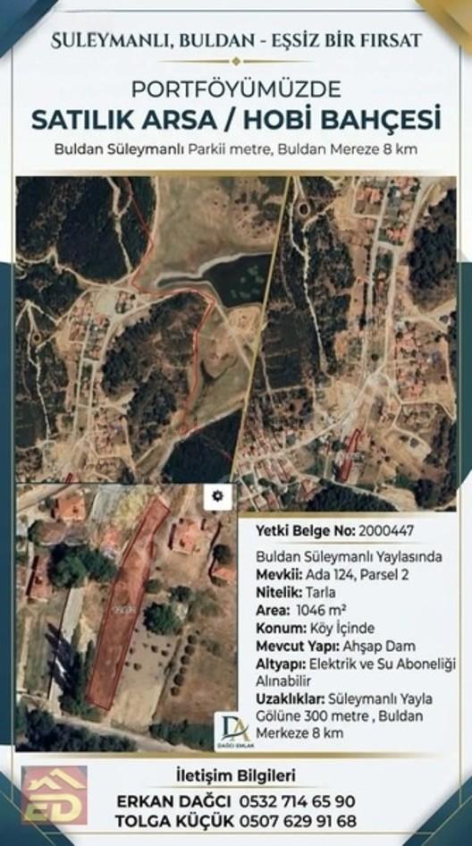Dağcı Emlak Buldan Süleymanlı Yaylasına 300metre Uzaklıkta Bahçe 1