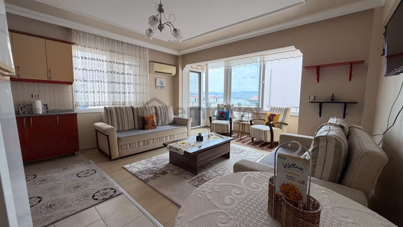 2+1 Eşyalı Kiralık Daire Gazipaşada Arakat Klimalı Sahile 120 Metre 2