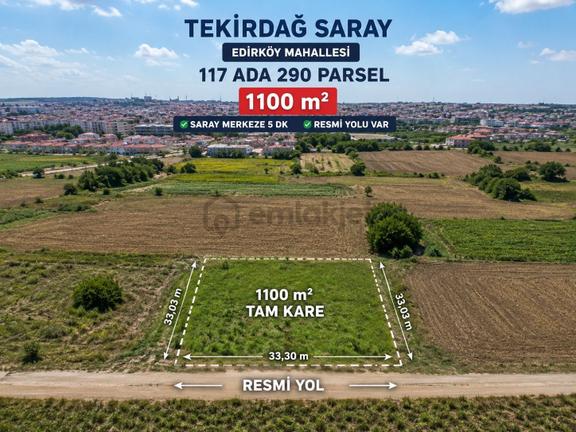 Saray Merkeze 5 Dk Fırsat 1100 Metrekare 1