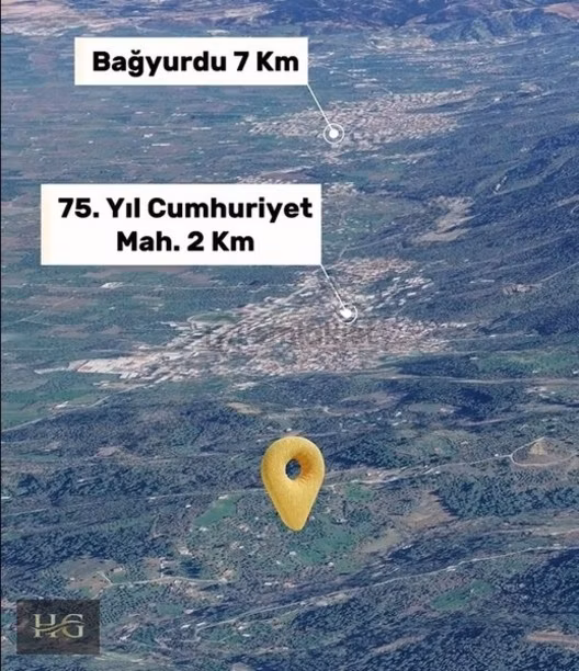 Acil Satılık İçinde Taş Evi Bulunan Arazi 1
