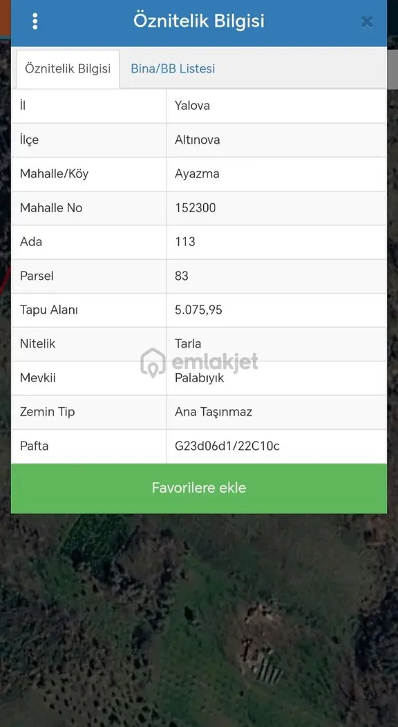 Yalova Altınova Ayazmada 5.075 M² Müstakil Tarla 2