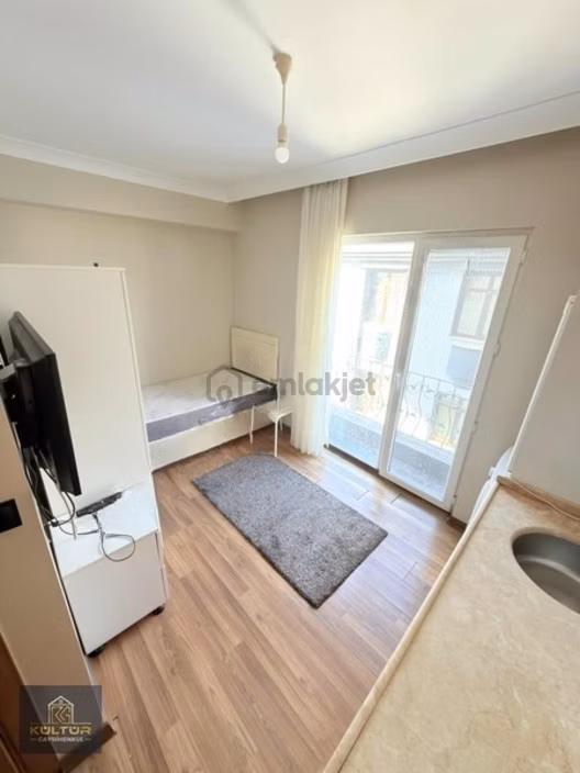 Yaşamkent Eşyalı Kiralık Daire 1+0 1.kat Ön Cephe Uygun Fiyat 1