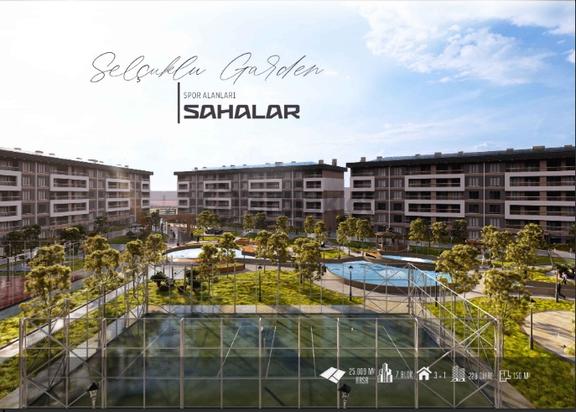 Aselsan Yanı Selçuklu Gardenda 3+1 Lüks Daire Fırsatı 2