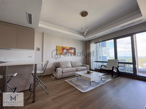 Ağaoğlu Maslak 1453 Önü Açık,lojman Cephe Eşyalı 1+1 Kiralık 1
