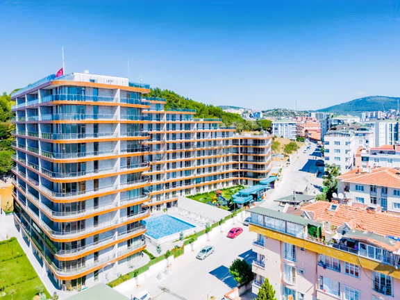 Qadraj Satış Ofisi Rezidans | Deniz Manzaralı Balkonlu 2+1 2