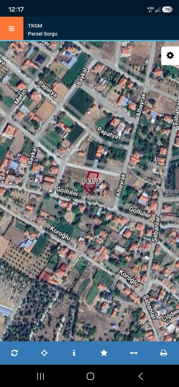 Çivril Gürpınar Mah. 707 M2 Köy İçinde Satılık Arsa 1
