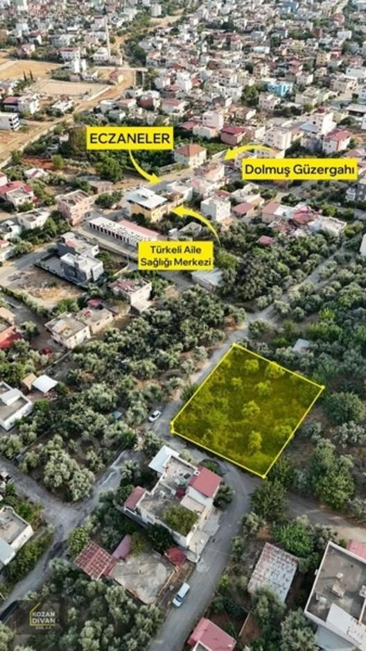 Kozan Divan Emlak'tan Türkeli'de Sağlık Ocağına Komşu Köşe Arsa 1