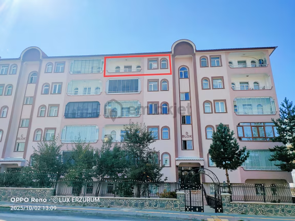 Lüx Erzurum'dan Yıldızkent'te Park Karşısı 3+1 Orta Daire 1