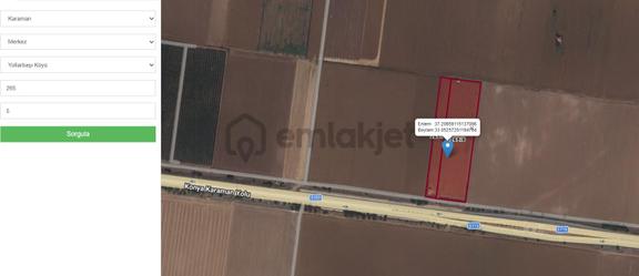 **karaman – Konya Yolu D715 Üzerinde Stratejik Yatırım Fırsatı! 20,000m2 Alana Sahip
