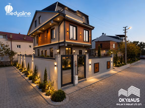 Sakarya Kocaali Merkezde, Plaja Çok Yakın, Huzurlu Bahçeli 3+1 Villa 1