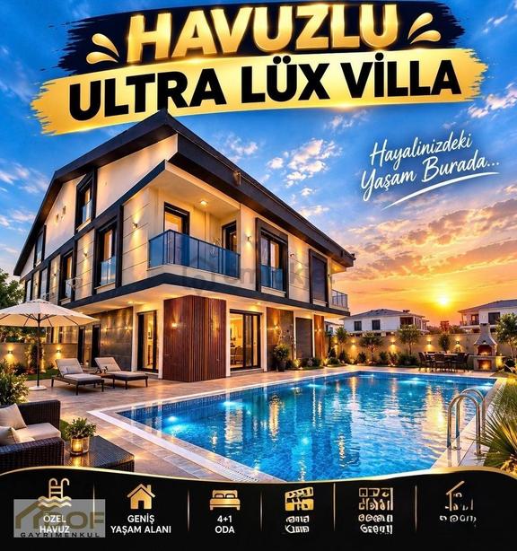 Fırsat Fiyata Deniz Manzaralı Satılık 4+1 Lüx Müstakil Havuzlu Villa 1