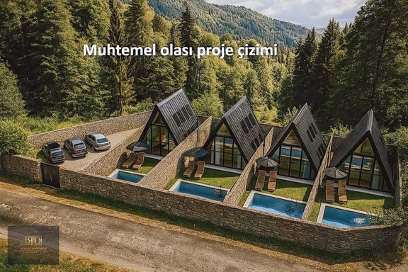 Rd'den Fırsat Yatırımlık: Sapanca Kartepe'de 4 Bungalovluk Arsa 2