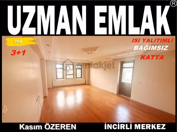 Uzman Emlak'dan İncirli Mh'de Katta,ısı Yalıtımlı,bağımsız 3+1 Daire 1