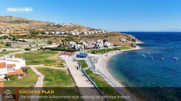 İzmir Çeşme Ovacık Denize Sıfır Nezih Site İçinde Satılık Villa 2