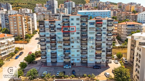 C21 Cius; Yıldırım Sitesi'nde Deniz Manzaralı Eşyalı 3+1 Ara Kat 2
