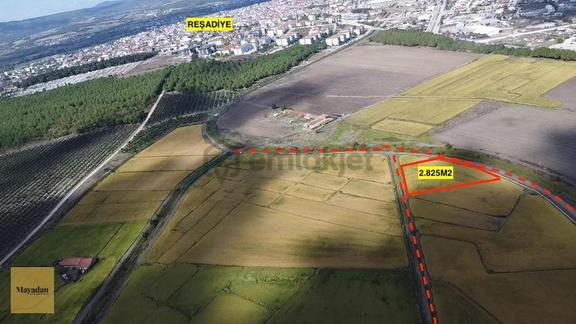 Mayadan Gönen Reşadiye 2.825m2 Satılık Arazi 2