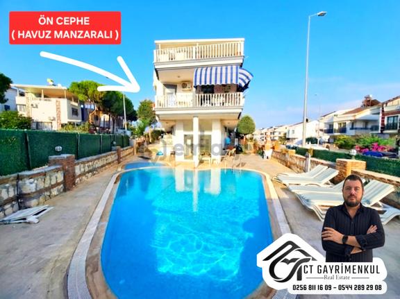 Didim'de Satılık 1+1 Site İçerisinde Havuz Manzaralı Ön Cephe Fırsat Daire ! 1