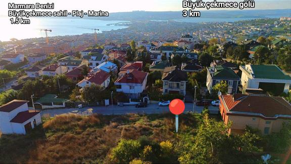 Büyükçekmece Deniz Manzaralı, Otoparklı, Bahçeli Lüks Villa 1