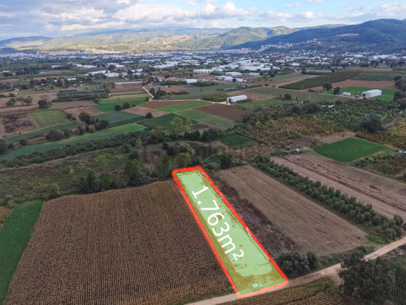 Nilüfer Tahtalı 1.763m² Resmi Yola Cepheli Satılık Arazi 2