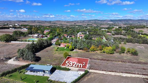 Çatalca Ovayenice'de Yerleşim İçinde Denize 5 Km 532 M² Tarla 2