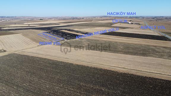 İpsala Hacı Köyü'nde Resmi Yollu 3032 M² Satılık Tarla 1