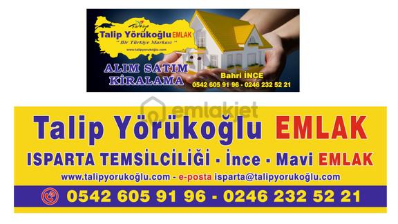 Kiralık Daire Talip Yörükoğlu Isparta Tem .ince Mavi Emlak'tan 1
