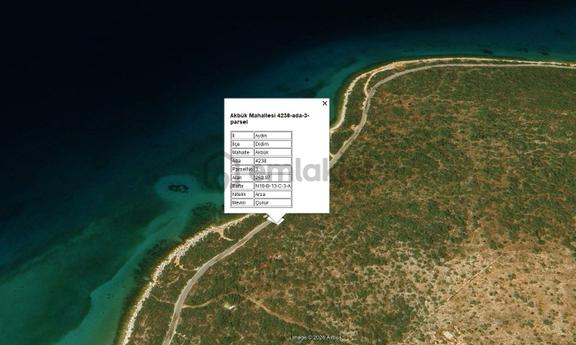 Didim Akbük Çukur Mevkisinde Denize Sıfır Yatırımlık Arsa 1