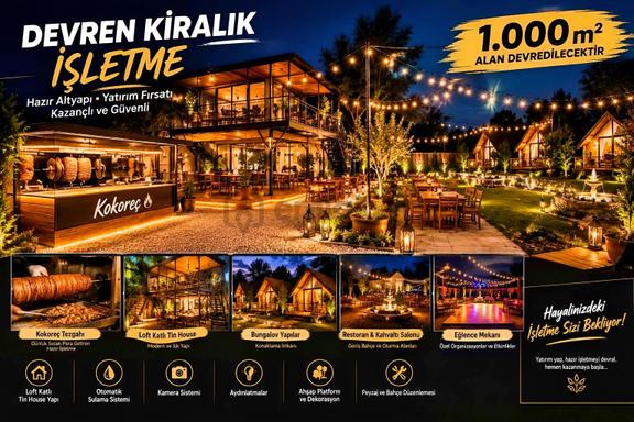 Çakırlar'da Ana Yol Üzeri 1000m2 Bulunmaz Hint Kumaşı Devir!