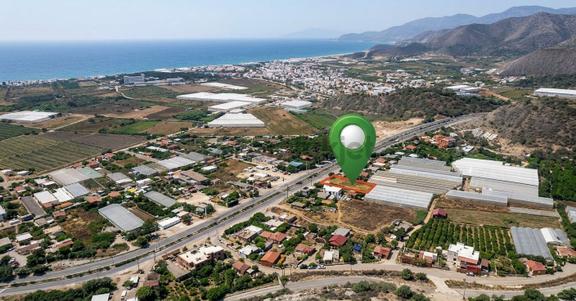 Kemer Kumluca Yolu Üzerinde Ticari + Konut İmarlı Satılık Arsa 1