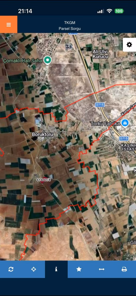Cengizler'den Torku Fabrikasına Yakın 29,693 M2 Satılık Tarla 1