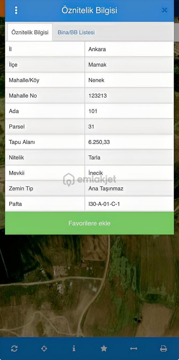 Nenek'te 750 Metre Kare Konut İmarlı Proje Yakını Satılık Arsa 1