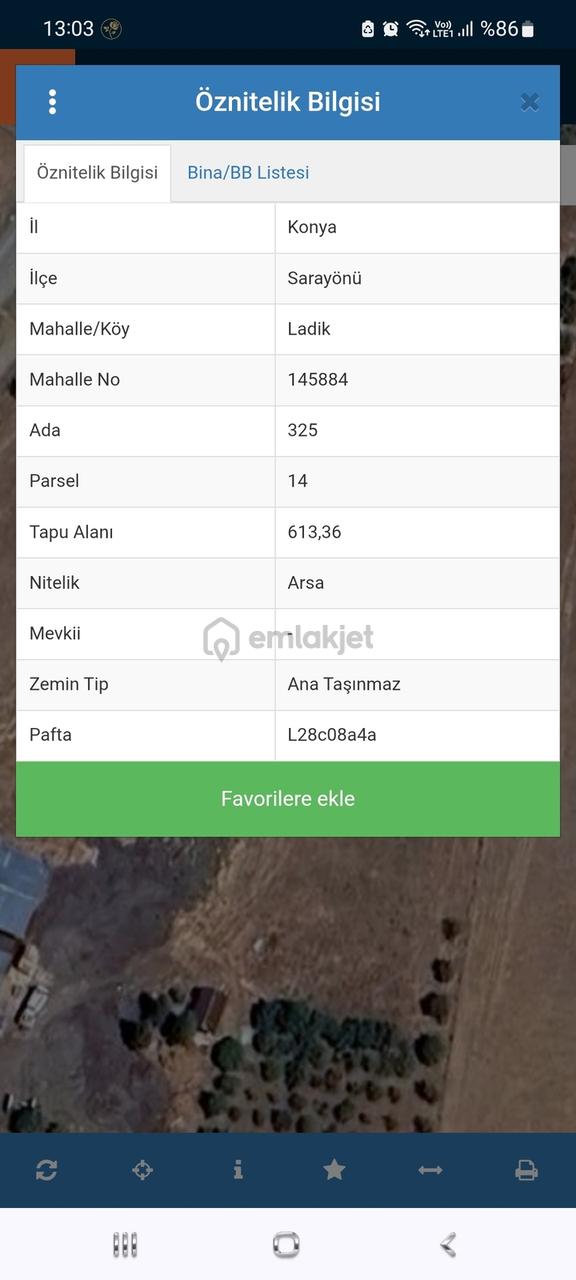 Ladik De 613 M2 İmarlı Arsa 2