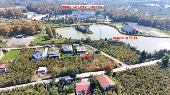 Kw Metsa'dan Muncurlu Gölet Yanında 1038 M² Köşe Satılık Arsa 2