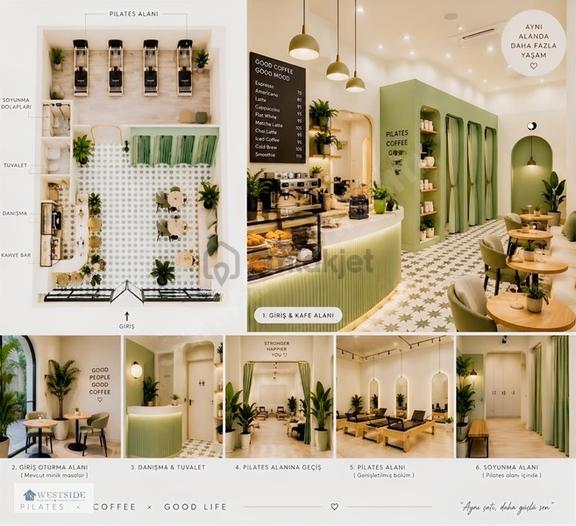 Metrolife Çarşıda Devren Kiralık Cafe Restoran Studyo 2