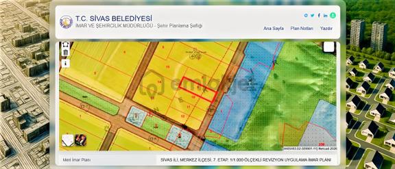 Sivas Gmt Emlak'tan Çayboyun'da Satlık Tektapu Villa İmarlı Arsa 2