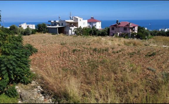 Erdemli Tırtar Satılık Villa İmarlı 2 Dönüm Deniz Manzaralı Arsa 1