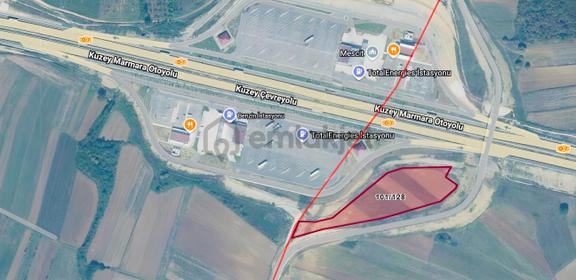 İzmit Bayraktar'da Otoyol Tesisi Yanı 40.475 M2 Yatırımlık Tarla 2