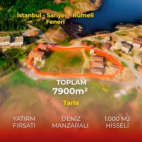 Denıze Sıfır Rumelıfenerinde 1000 Metrekare Arsa Yatırım Fırsat 1