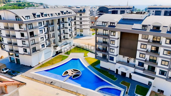 Alanya Kargıcak'ta Denize Yakın 2+1 Havuz Manzaralı Daire 1
