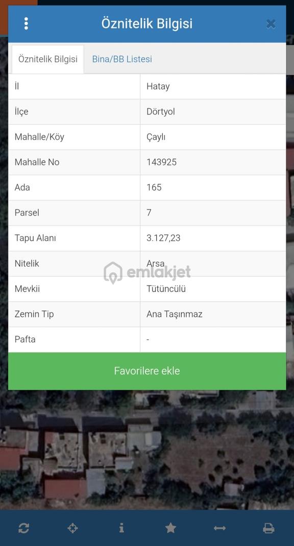 Dörtyol Çaylı Mahallesi'nde Satılık 178 M² Konut İmarı Arsa 2