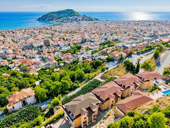 Alanya Bektaşta Ful Deniz Manzaralı 3+1 Vatandaşlığa Uygun Daire 1